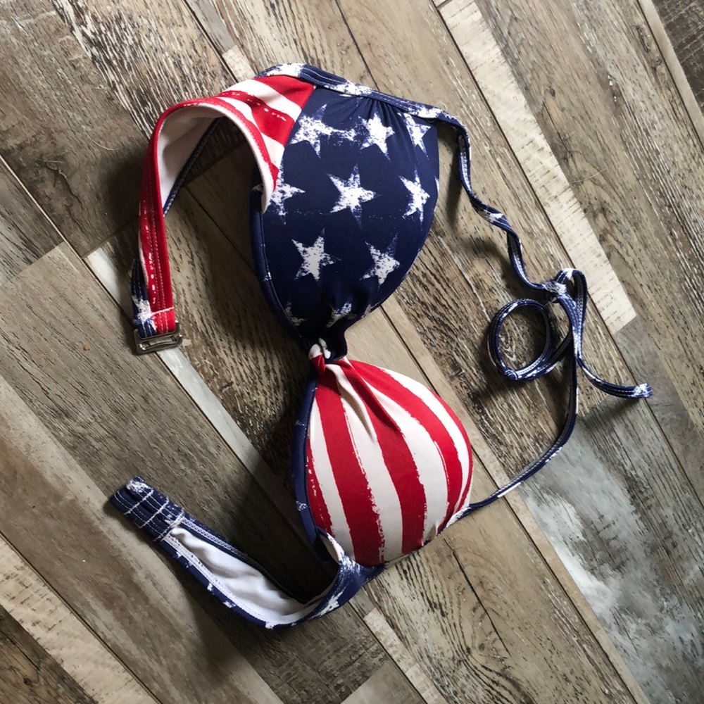Push up swim top